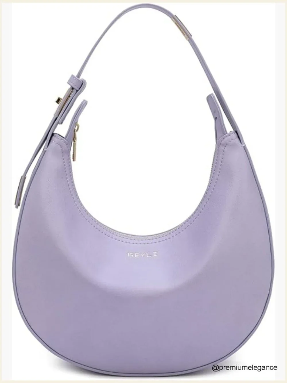 3-Way Adjustable Strap Hobo Handbag, Faux Leather Shoulder Bag for Women